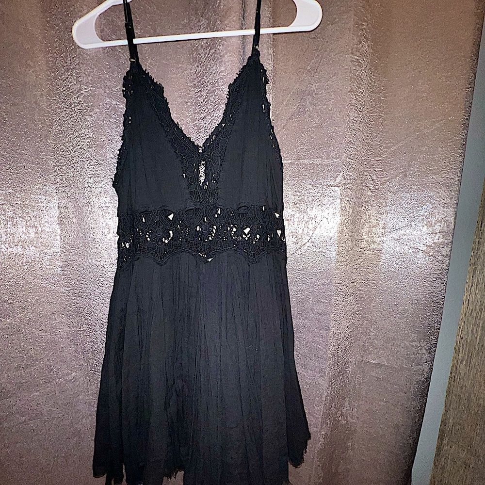 Free People Flowy Lace Dress